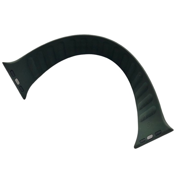 Army Green Silicone SOLO Sport Loop Band Apple Watch 44/45mm #5 M Olive - Picture 5 of 8